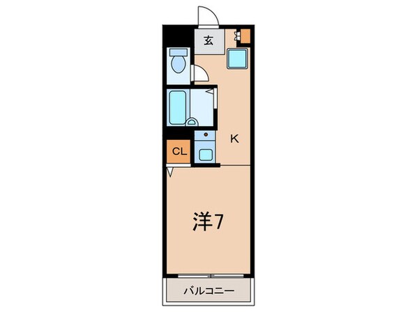 ルミエ－ル六甲弐番館の物件間取画像